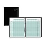 AT-A-GLANCE Academic Class Record Book, Undated, 8-1/4" x 10-7/8", Black (80-150-05)~#|#~m006127789_sc7