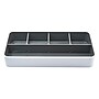 Fusion 5-Compartment Plastic Accessory Holders, White/Gray (37526)~#|#~m006137836_sc7