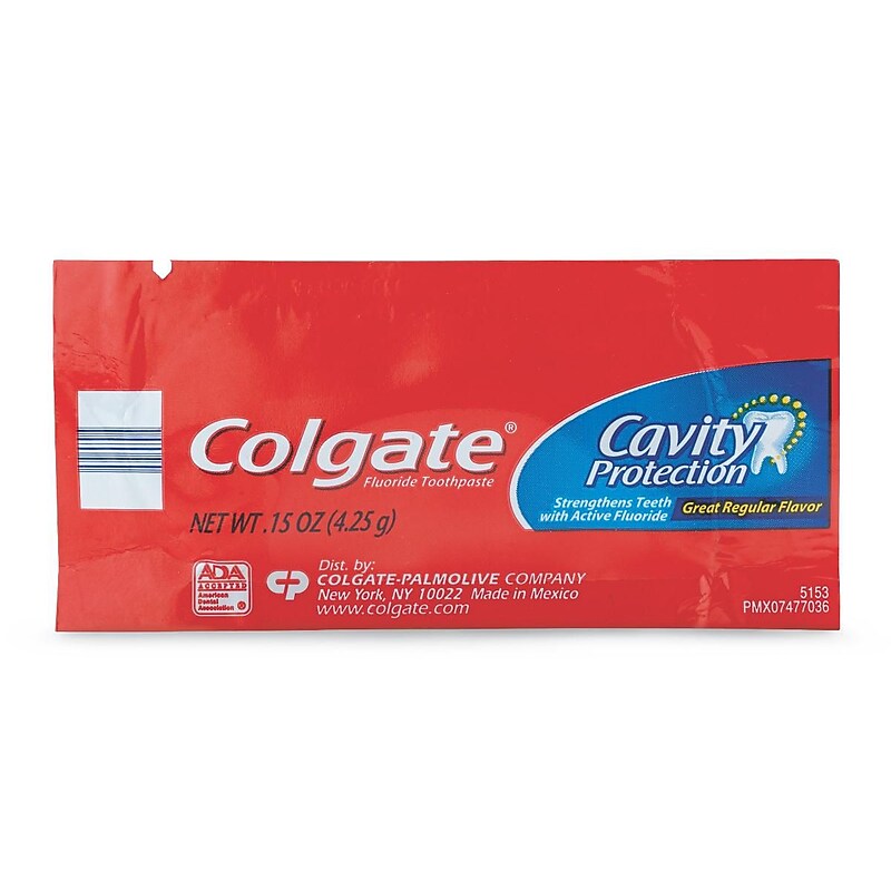 Colgate Toothpaste, .15 oz, 1000/Pack (EDS50130) image 1
