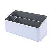 Fusion Desk Valet, White and Gray (37525)