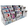 Azar Brochure Holder, 27.75" x 9", Vertical, Desktop/Wall, Clear Acrylic (AZA252821)~#|#~m006138453_sc7
