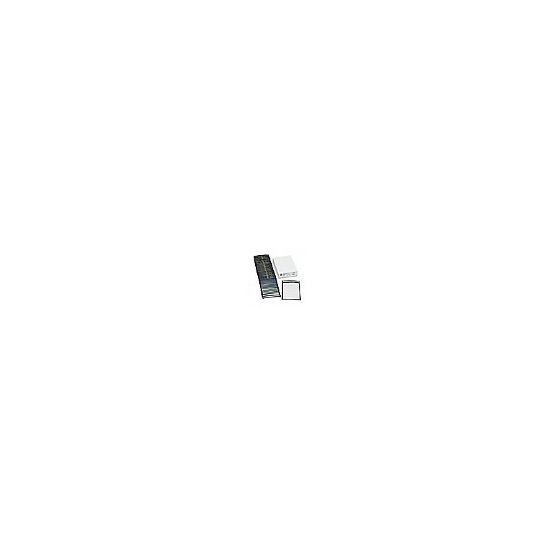 Shop Ticket Holders, Clear Front and Back with Black Stitching, 5" x 8", 25/box (CLI46058) image 1