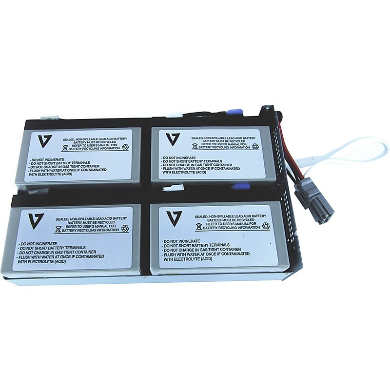 V7 UPS Replacement Battery, Black/Gray (APCRBC132-V7) image 1