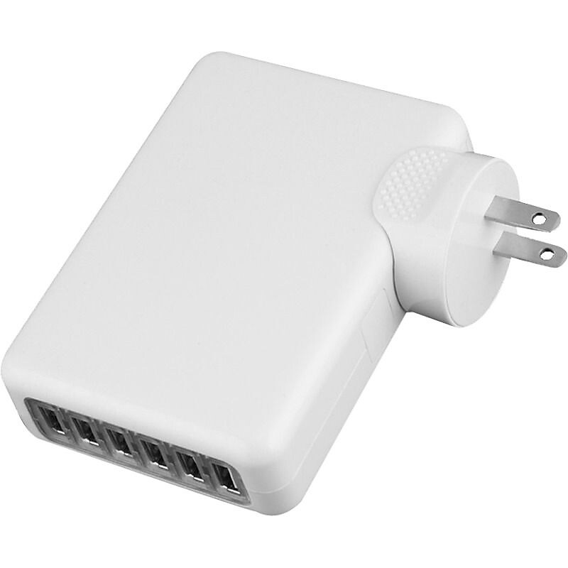 4XEM 6 Port USB Wall Charger image 1