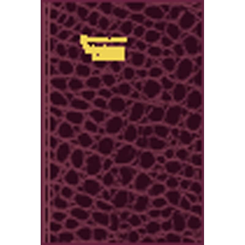 AT-A-GLANCE Small Designer 4.87" x 2.87" Address Book, Faux Leather Cover, Assorted Colors (80-401-00) image 1