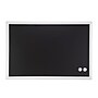 U Brands Magnetic Chalkboard, White Decor Frame, 20" x 30" (2073U00-01)~#|#~m006153185_sc7