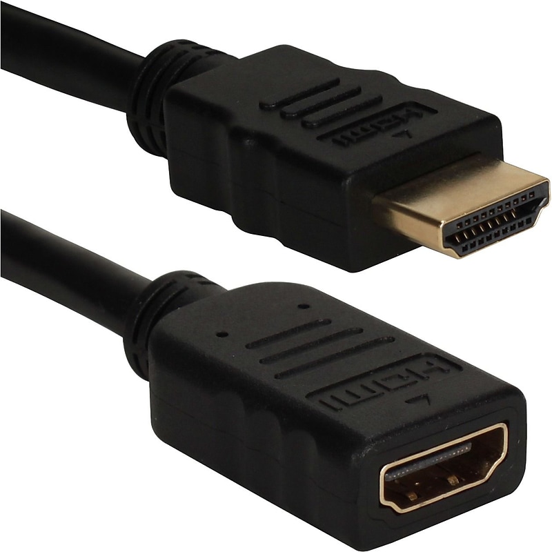 QVS 1-Meter High Speed HDMI UltraHD 4K Extension Cable image 1