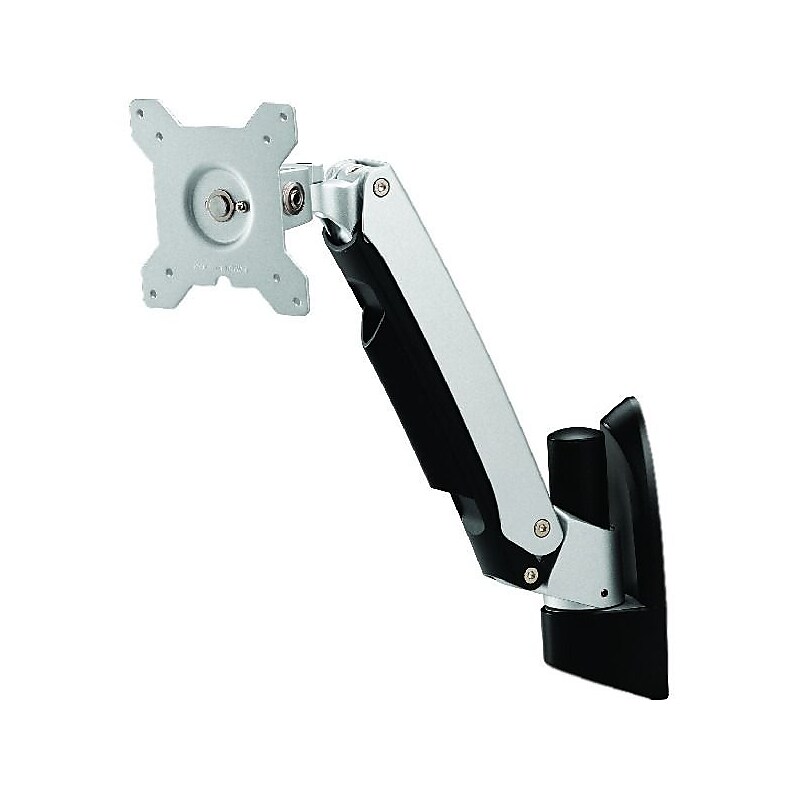 Amer Adjustable Monitor Mount, Black/White (AMR1AW) image 1