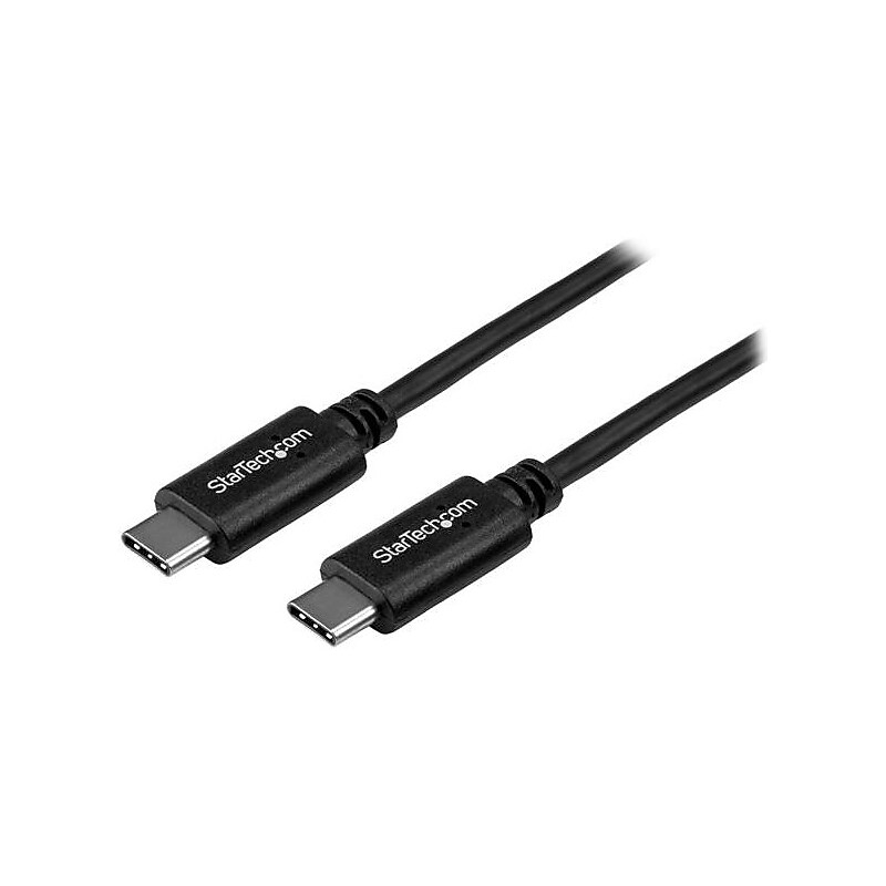 StarTech 1.6' USB Type-C Power Cable, Male to Male, Black (USB2CC50CM) image 1