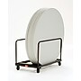 National Public Seating Vertical Storage Folding Table Dolly, 1100 lb. Capacity, Brown (DY-60R)~#|#~m006191733_sc7