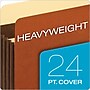 Pendaflex Recycled Heavy Duty File Folder, Straight Cut, Letter Size, Brown, 5/Box (15444HD)~#|#~m006251472_sc7
