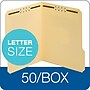 Pendaflex Heavy Duty Manila Fastener Folders, 3/4" Expansion, 1/3 Cut Tabs, Letter Size, Manila, 50/Box (14537-18PT)~#|#~m006251477_sc7