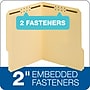 Pendaflex Heavy Duty Manila Fastener Folders, 3/4" Expansion, 1/3 Cut Tabs, Letter Size, Manila, 50/Box (14537-18PT)~#|#~m006251478_sc7