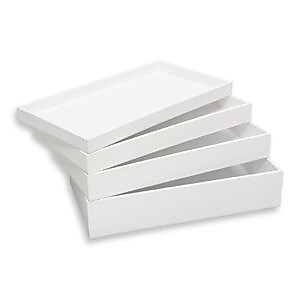 tray plastic stackable zakka display jewelry staples