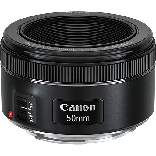 Canon 50mm f/1.8 Fixed Focal Length Lens for Canon EF (0570C002)