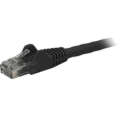 StarTech N6PATCH20BK Cat6 Patch Cable &ndash; 20 ft &ndash; Black Ethernet Cable &ndash; Snagless RJ45 Cable &ndash; Ethernet Cord &ndash; Cat 6 Cable &ndash; 20ft
