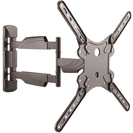 StarTech Full Motion TV Wall Mount for Monitors, Up to 55", Black (FPWARTB1M) Staples