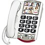 Clarity P300 Amplified Corded Photo Phone, White (CLAP300)~#|#~m006266975_sc7