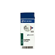 First Aid Only® SmartCompliance™ Lip Balm Packets, 10/Box (FAE-4010)