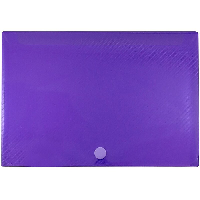 JAM Paper® Plastic Index Card Case, 8 3/8 x 5 3/4 x 1 3/8, Purple, Sold Individually (374032789) image 1