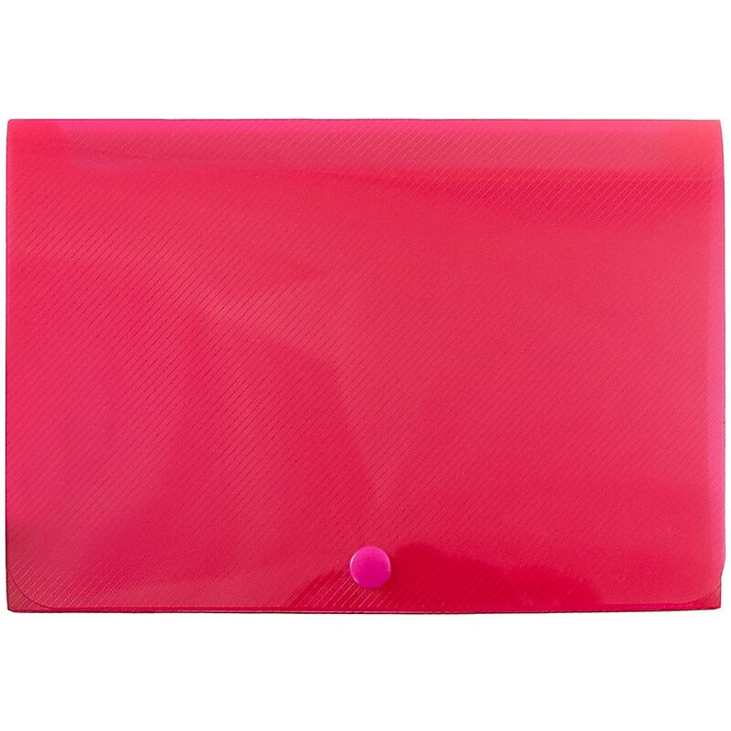 JAM Paper® Plastic Index Card Case, 6 1/8 x 3 3/4 x 1, Red, Sold Individually (374032785) image 1