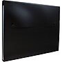 JAM Paper 6 Pocket Plastic Expanding File with Snap Closure, Letter Size, 9 x 13, Black, Sold Individually (339932771)~#|#~m006267710_sc7