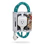360 Electrical Habitat + USB Harmony Collection 6' Extension Cord, 3-Outlet, Mint Julep (360468-8CA4ESC1)~#|#~m006276443_sc7