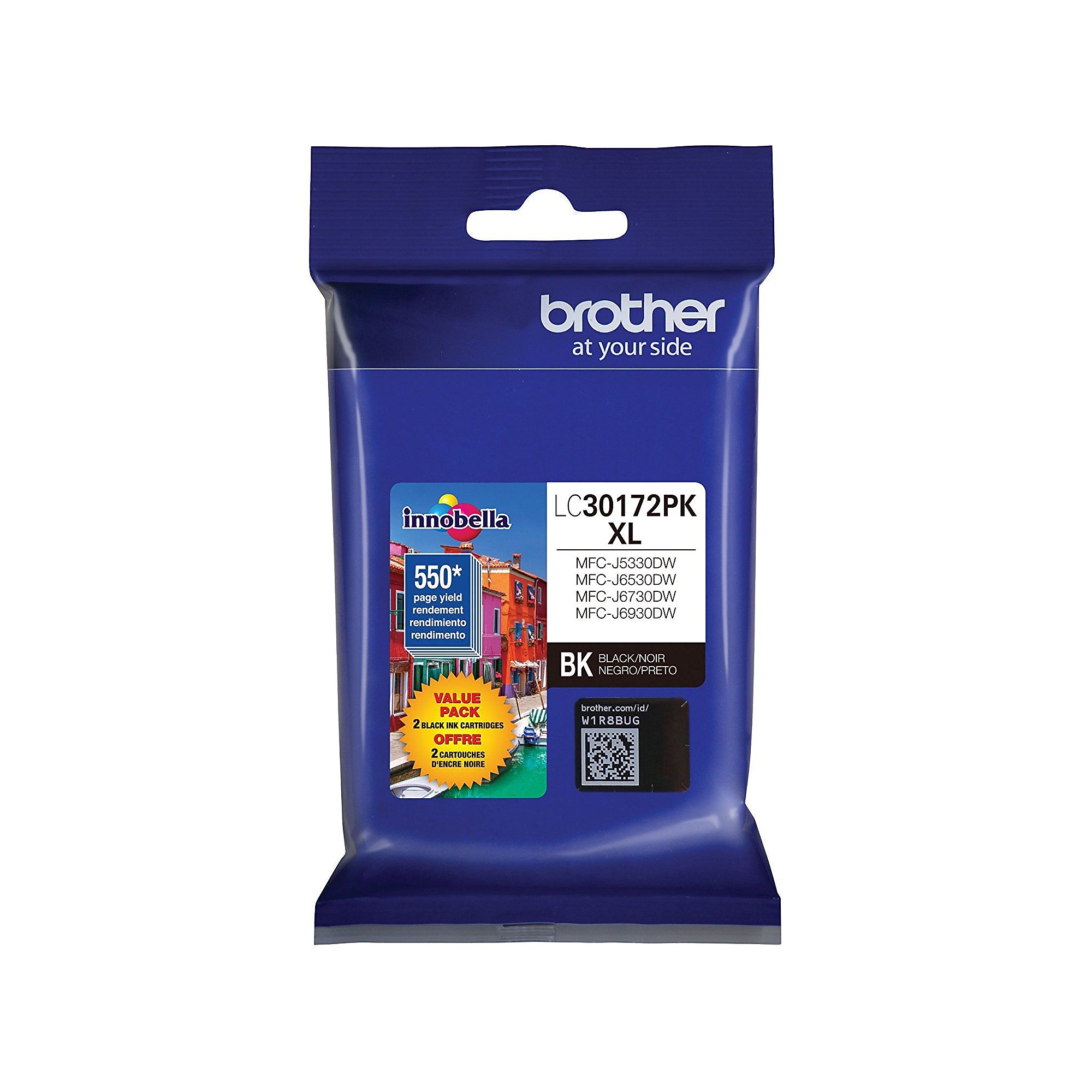 Brother LC30172PK Black High Yield Ink Cartridge, 2/Pack Sansujyuku sansujyuku.com