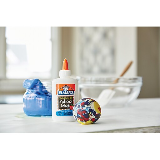 Elmer's Liquid School Glue, Washable, 4 Ounces, 1 Count Staples