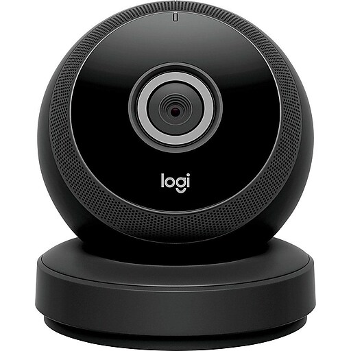 Logitech Circle Home Security Camera, Black at Staples