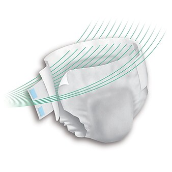 Prevail Breezers360 Incontinence Briefs, Ultimate Absorbency, Size 1, 96/Carton (PVBNG-012)