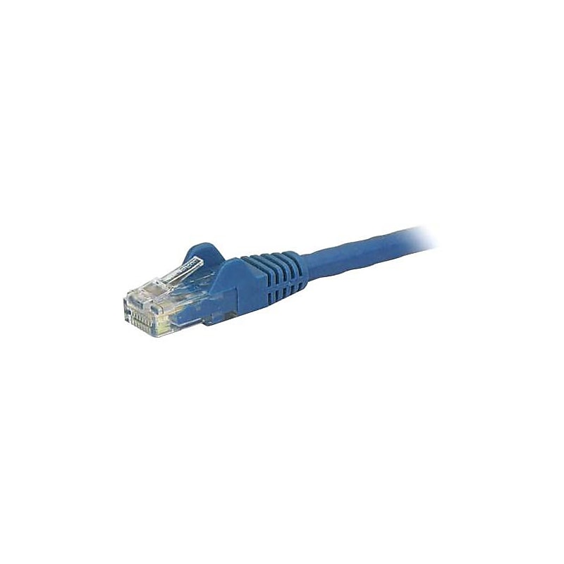 StarTech 4ft Blue Cat6 Patch Cable with Snagless RJ45 Connectors, Cat6 Ethernet Cable, 4 ft Cat6 UTP Cable image 1