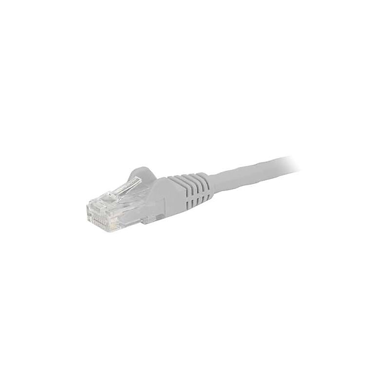 StarTech 6 ft White Cat6 Cable with Snagless RJ45 Connectors, Cat6 Ethernet Cable, 6ft UTP Cat 6 Patch Cable image 1