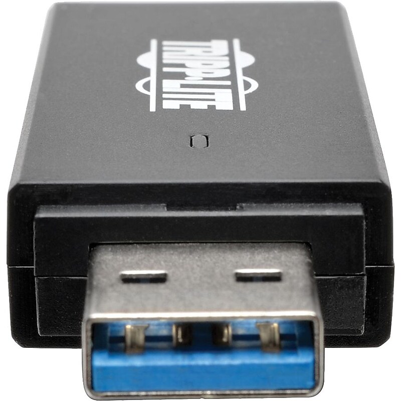 Tripp Lite USB 3.0 SuperSpeed SD/Micro SD Memory Card Media Reader image 1