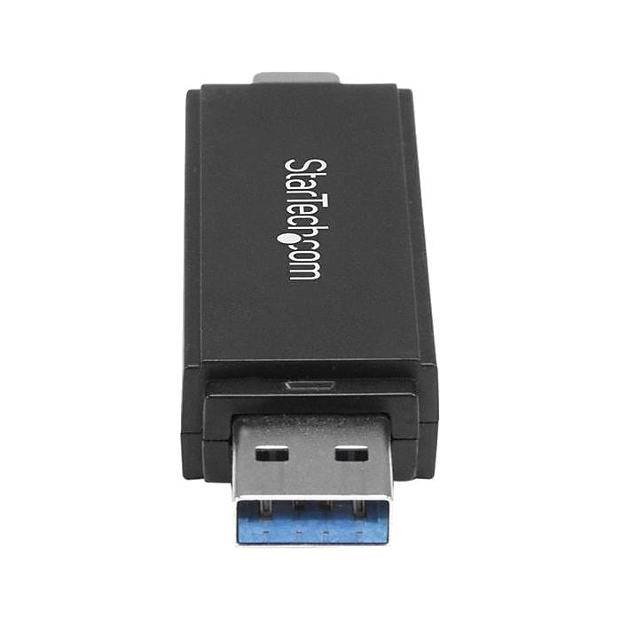 StarTech USB 3.0 Memory Card Reader for SD and microSD Cards, USB