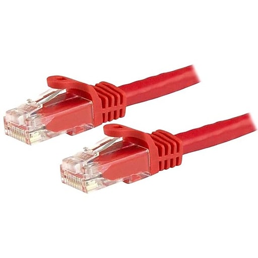 Startech.Com 25 Ft Red Snagless Cat6 Utp Patch Cable 1 X Rj-45 Male Network Red Product Category: Hardware Connectivity/Connector Cables 1 X Rj-45 Male Network Category 6-25 Ft