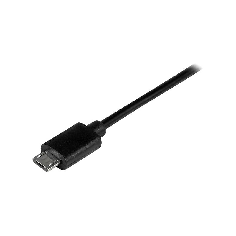 StarTech 0.5m USB C to Micro USB Cable, M/M, USB 2.0, USB-C to Micro USB Charge Cable, USB 2.0 Type C to Micro B Cable image 1