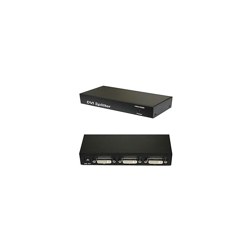 4XEM 2-Port DVI Video Splitter 2560X1600 image 1