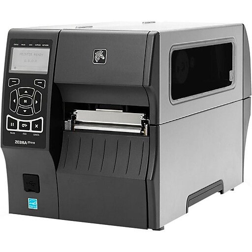 Zebra ZT410 Direct Thermal/Thermal Transfer Printer, Monochrome