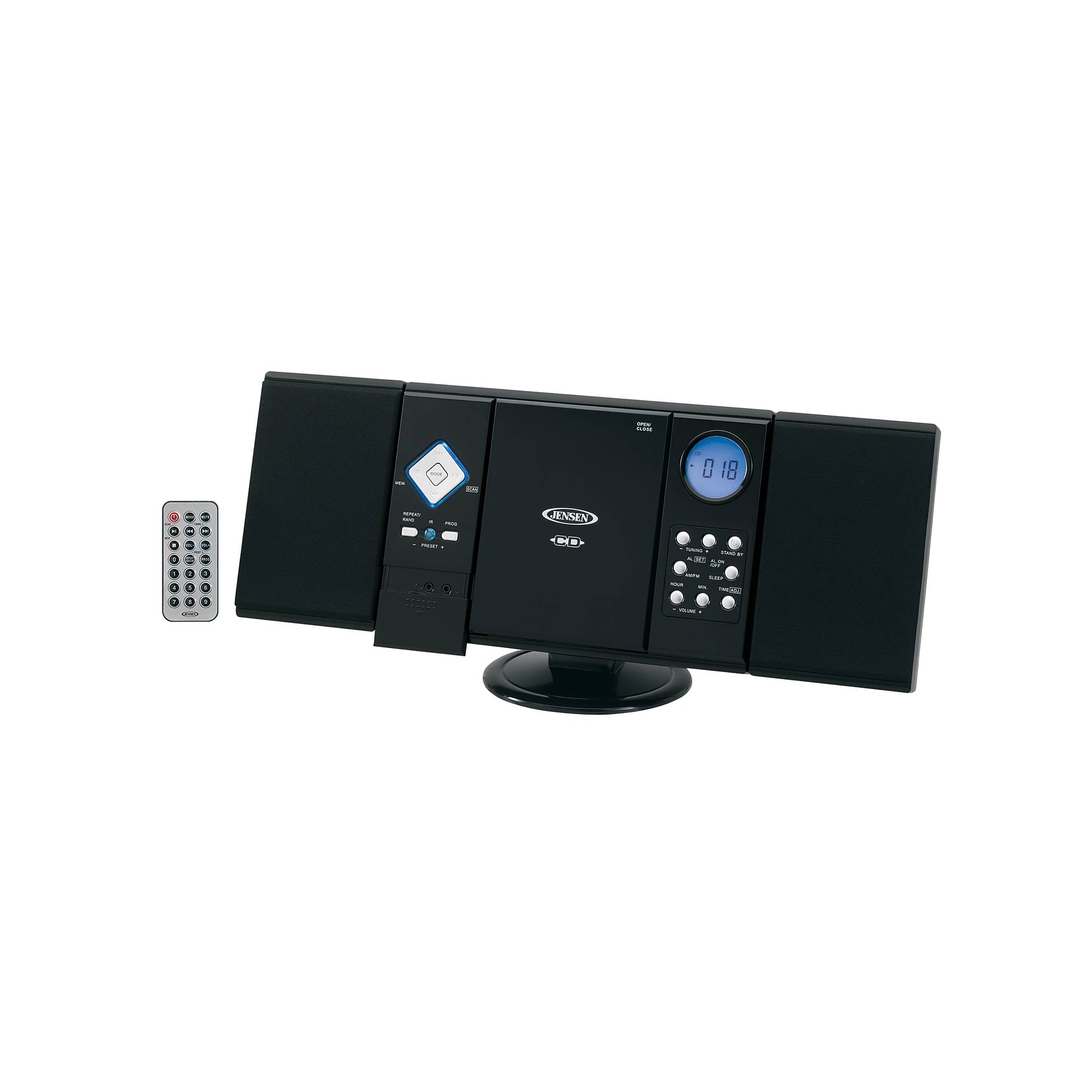 Jensen JMC-180B Wall Mountable CD System with Radio (JMC-180B) Sansujyuku sansujyuku.com