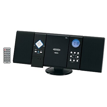 Jensen JMC-180B Wall Mountable CD System with Radio (JMC-180B)