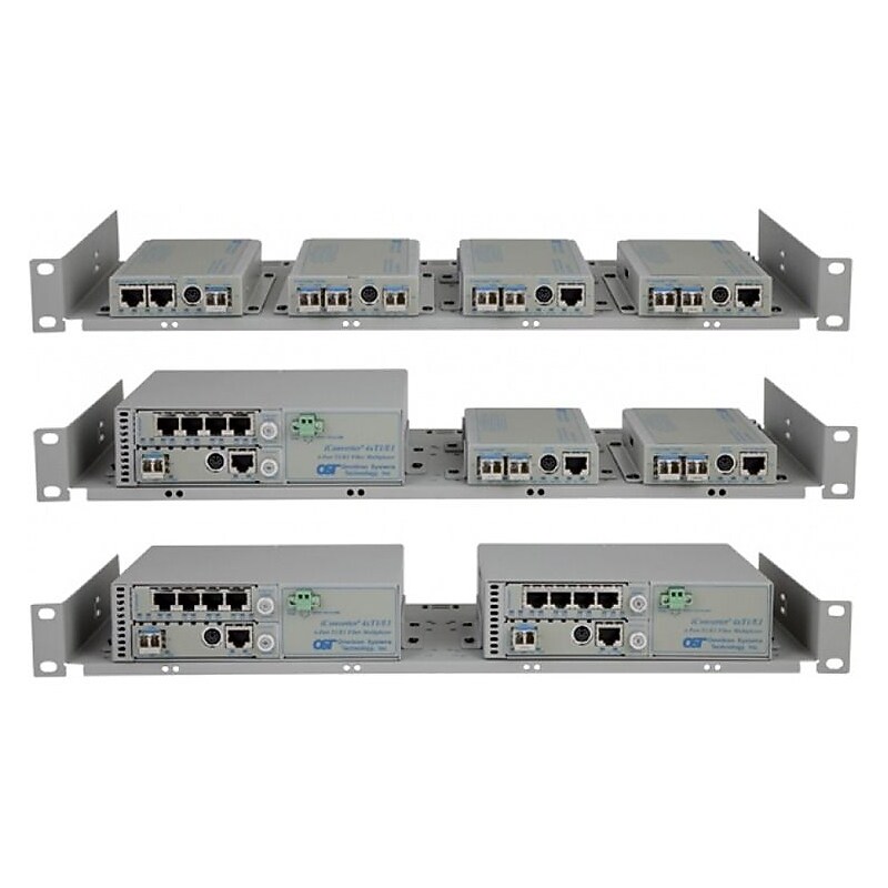 Omnitron 1U Rack-Mount Shelf (8260-0) image 1