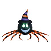The Holiday Aisle Halloween Inflatable Spider w/ Hat