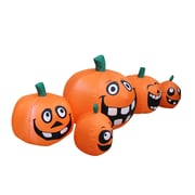 The Holiday Aisle Halloween Funny Pumpkin Patch Inflatable