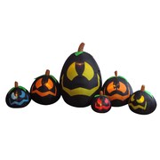 The Holiday Aisle Halloween Inflatable Freestanding Pumpkins Decoration