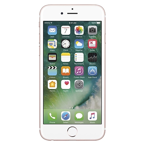 Ophef Kardinaal Afstudeeralbum Apple iPhone 6s 64GB Unlocked GSM 4G LTE 12MP Cell Phone Refurbished - Rose  Gold | Staples