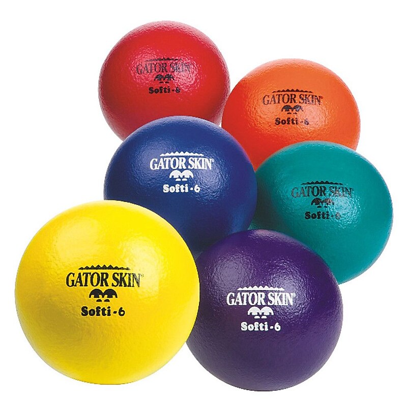 Gator Skin Softi Ball, 6", Orange (W4794OG) image 1