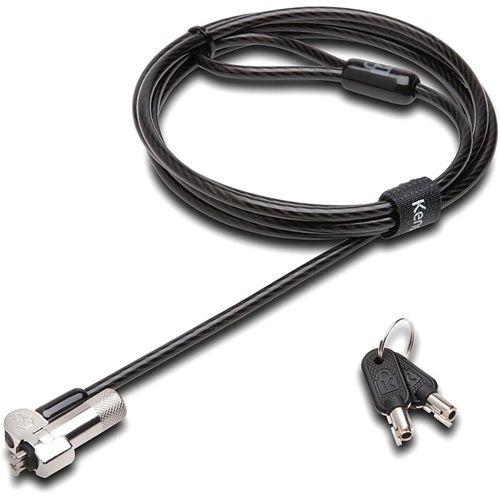 Kensington NanoSaver Keyed Laptop Security Cable and Lock, 6