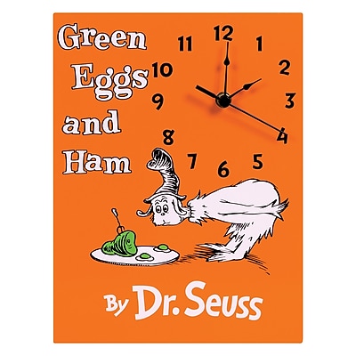 Trend Lab Dr. Seuss Eggs and Ham Wall Clock