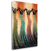 Tangletown Fine Art 'Dance of the Summer Solstice' Print on Wrapped...